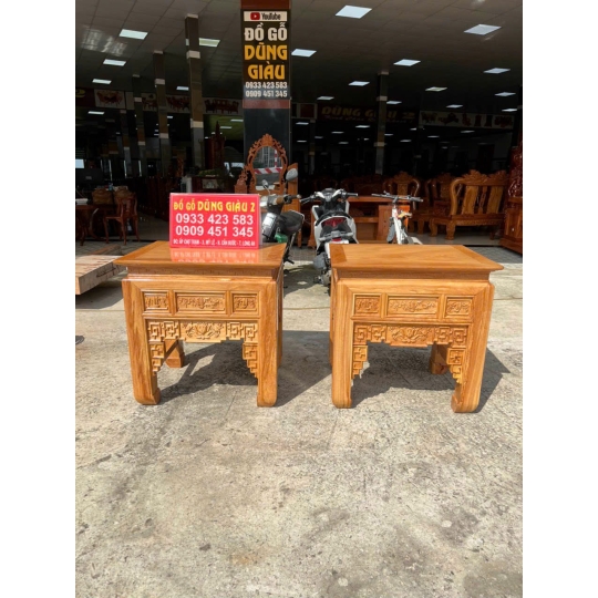 Ghế thờ gỗ gõ đỏ hàng đặc 