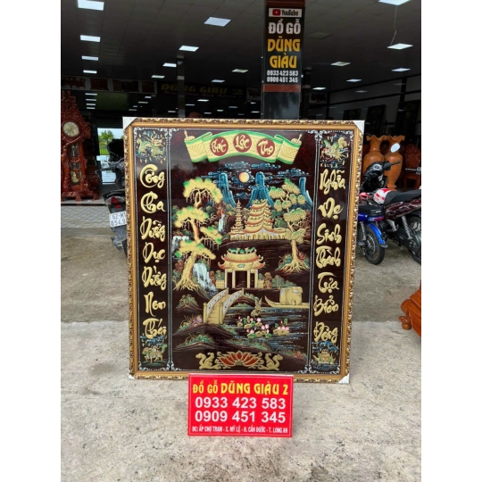  Tranh thờ đấp nổi phù điêu cao cấp