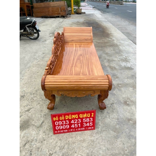 Phương lười 80x250 gỗ gõ đỏ