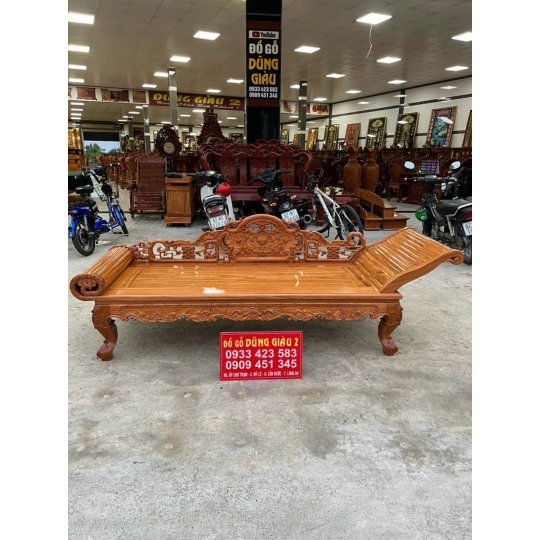 Phương lười 80x250 gỗ gõ đỏ