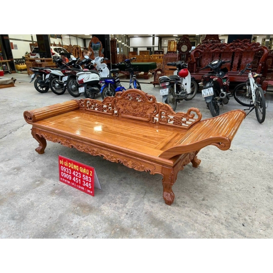 Phương lười 80x250 gỗ gõ đỏ