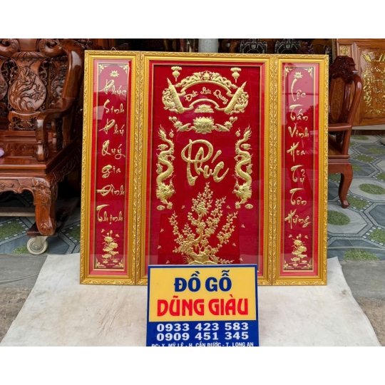 Tranh thờ vàng lá hàng đặc trả khách ở Tỉnh Đồng Nai 