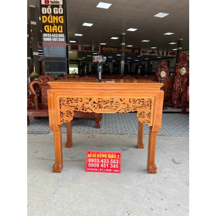 Ghế thờ chân hùm Gỗ gõ đỏ VIP hàng trả khách ở Tỉnh Bến Tre